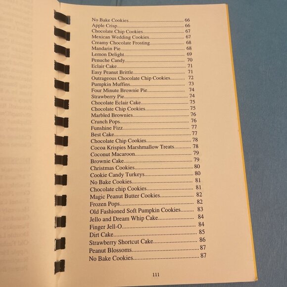 vtg Waitman Barbe Elementary Morgantown WV cookbook cook book c 1993 - Picture 8 of 10